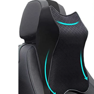 Car Seat Comfy Foam Pillow | Cervical, Long Journey Solution