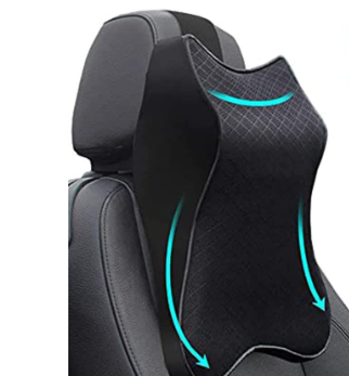 Car Seat Comfy Foam Pillow | Cervical, Long Journey Solution